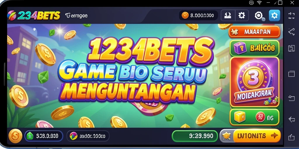 Gameplay seru dan interaktif dalam 1234BETS bingo.