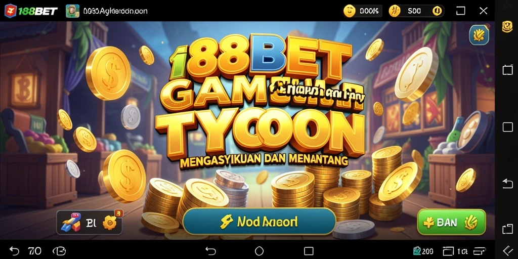 Tampilan gameplay Tycoon yang menggugah selera.