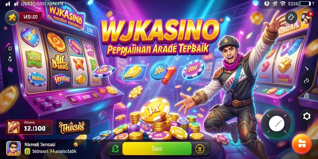 Tampilan gameplay seru dari WJKASINO, penuh warna dan tantangan.